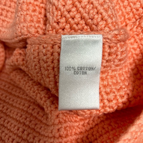 Cynthia Steffe Tangerine Crochet Sweater Jacket Cardigan Size S/P NWOT - Picture 5 of 7